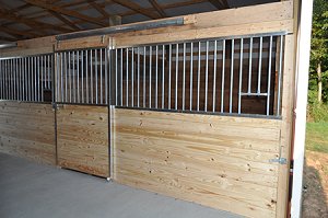 galvanized steel stall kits